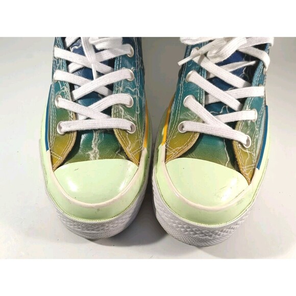 Pigalle X Converse Chuck 70 Shoes Men's 8 Low Top Blue Lightning Storm - Picture 3 of 14